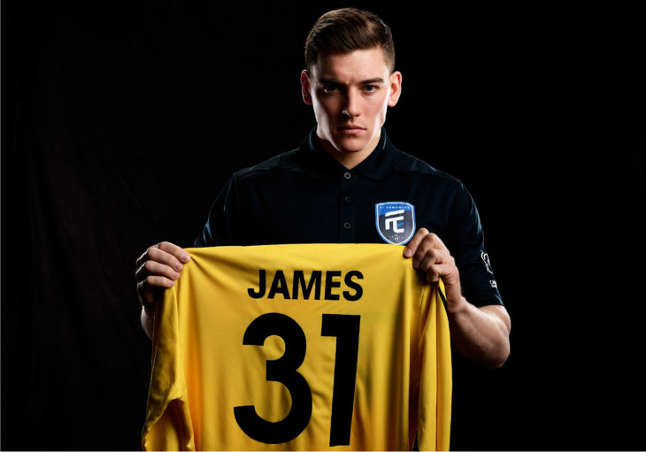 Conner James. (FC Edmonton) 