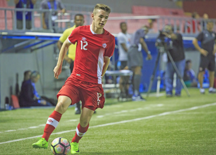 Pacific FC's Emile Legault. (Canada Soccer)