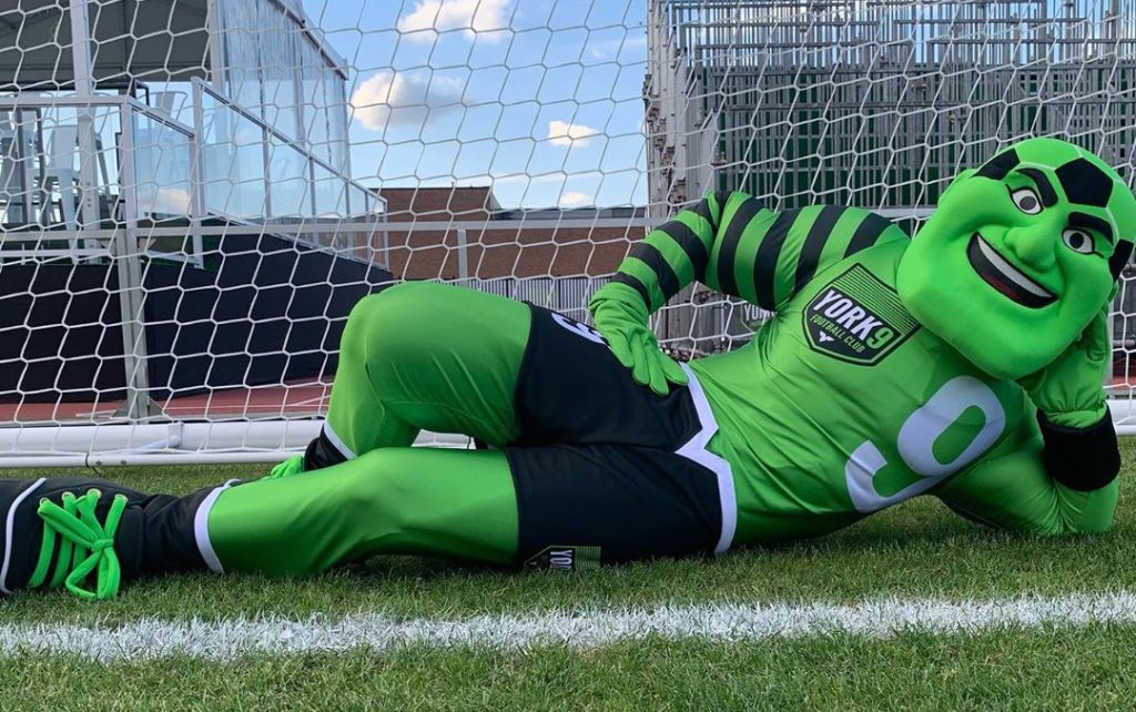 Meet Yorky, a soccer star droid from the future, who travels back in time to help York9 to victory.