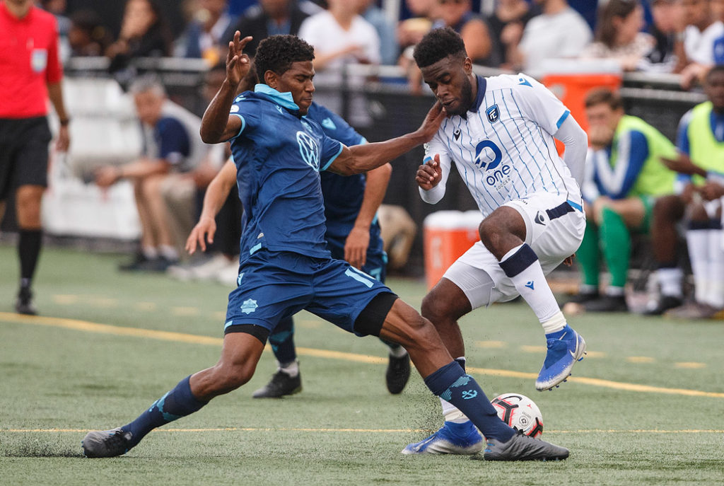 FC Edmonton vs. HFX Wanderers FC. (Photo: Reuters).