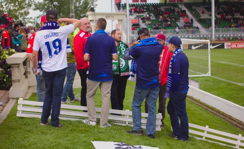 Look at the tension between the River Valley Vanguard and the Foot Soldiers. It's palpable. My goodness. (Photo: @FTofD/Twitter).