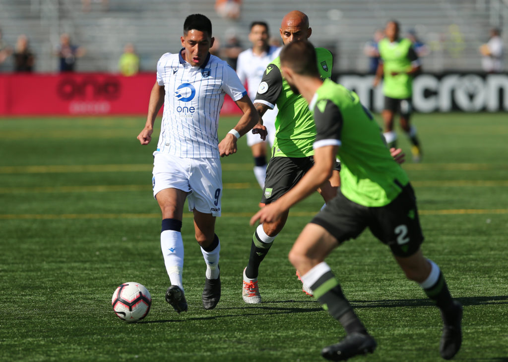 FC Edmonton's Ajeej Sarkaria. (Ian Kucerak/FC Edmonton).