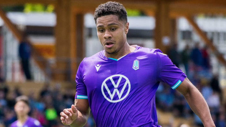 Pacific FC's Terran Campbell. (James MacDonald/CPL).