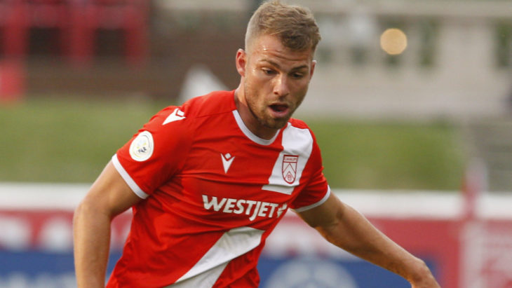 Cavalry FC's Julian Büscher. (Tony Lewis/CPL).