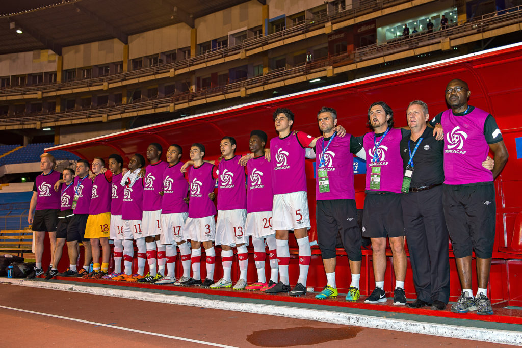 CONCACAF Men's Under-17 Championship 3 March 2015 - San Pedro Sula, HON CanadaSoccer by Mexsport Dr. Randy Gregg Kevin Phillips Carlo Bertelli Brogan Engbers Dante Campbell Malik Johnson Cyrus Rollocks Terran Campbell Andrew Dias Aidan Daniels Rich Ennin Kosovar Sadiki Nuno Santos Tommy Wheeldon Jr. Sean Fleming Patrick Tobo