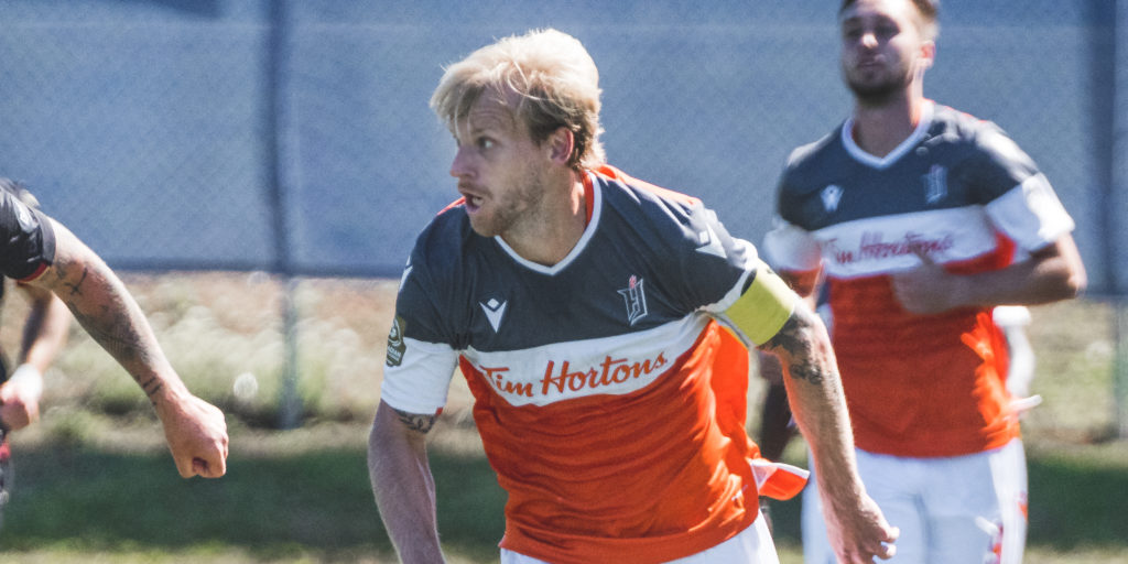 Forge FC's Kyle Bekker. (Photo: CPL/Chant Photography)