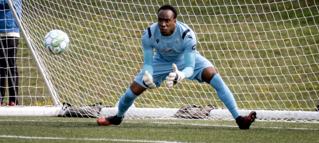 Forge FC's Triston Henry in action during The Island Games. (CPL/Chant Photography) 