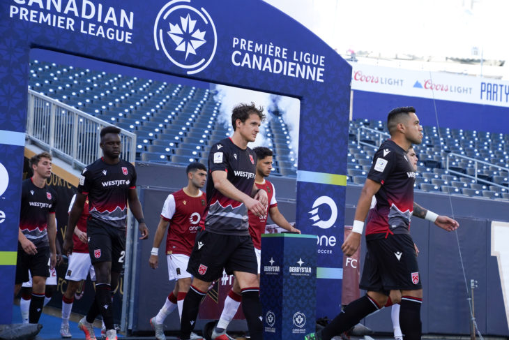 Valour FC and Cavalry FC take to the pitch Saturday evening at IG Field (Photo: Robert Reyes Ong / Valour FC)