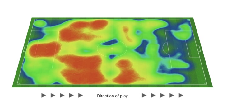 Valour's heat map from Wednesday