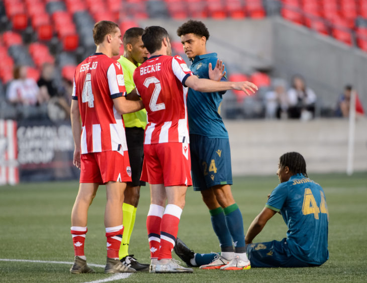 Atletico Ottawa vs York United June 14, 2022 PHOTO: Matt Zambonin/Freestyle Photography/CPL