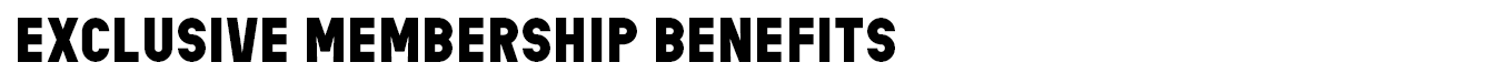 MEMBERSHIPBENEFITS