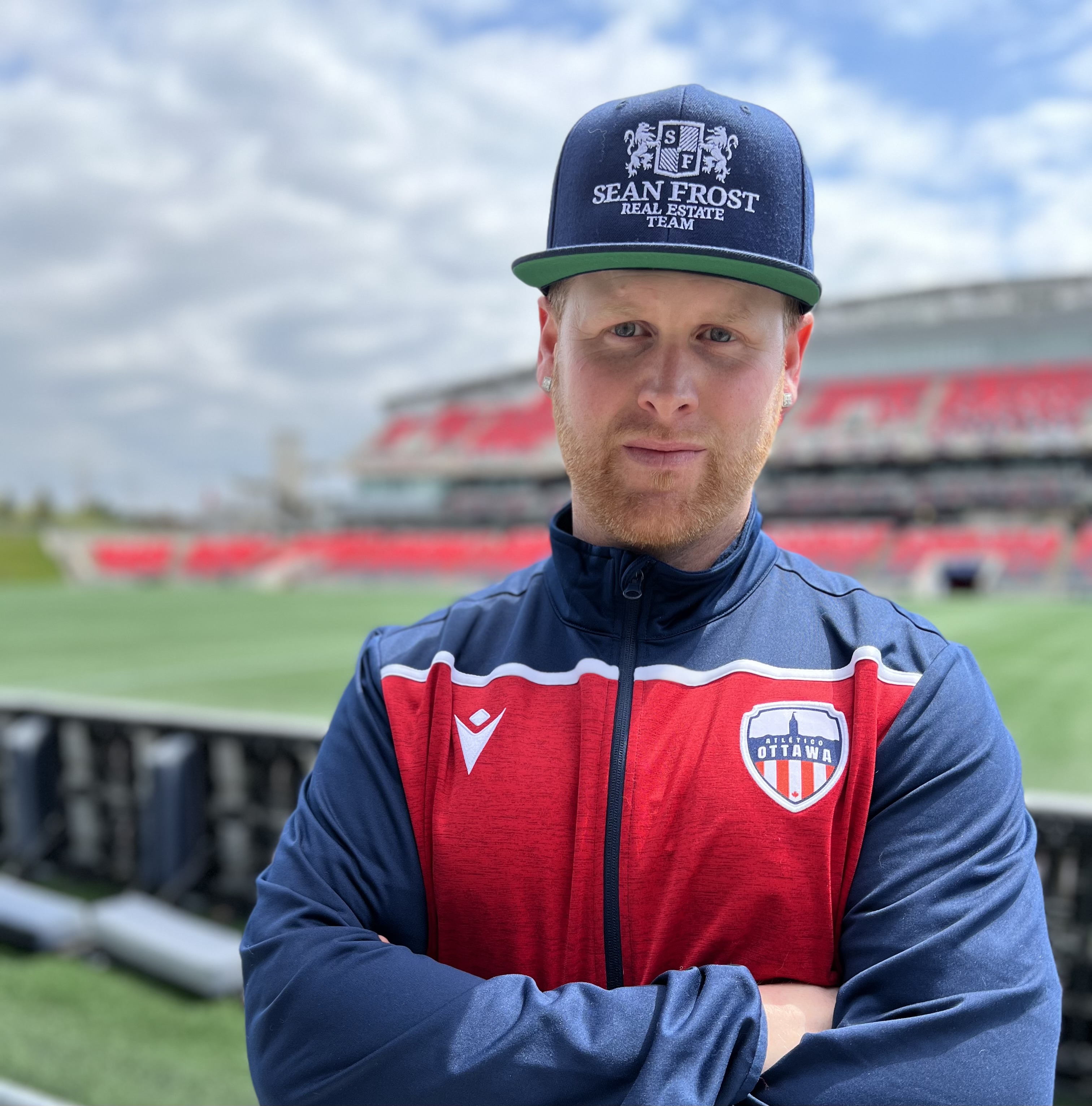 Atleti Partnership Announcement Sean Frost Real Estate Atlético Ottawa