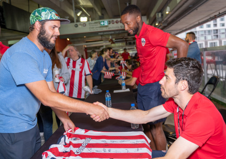 Atletico Ottawa season Ticket holder events July 5, 2022 PHOTO: Tim Austen/Freestyle Photography